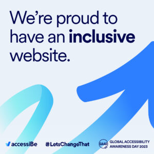We're pround to have and inclusive website.